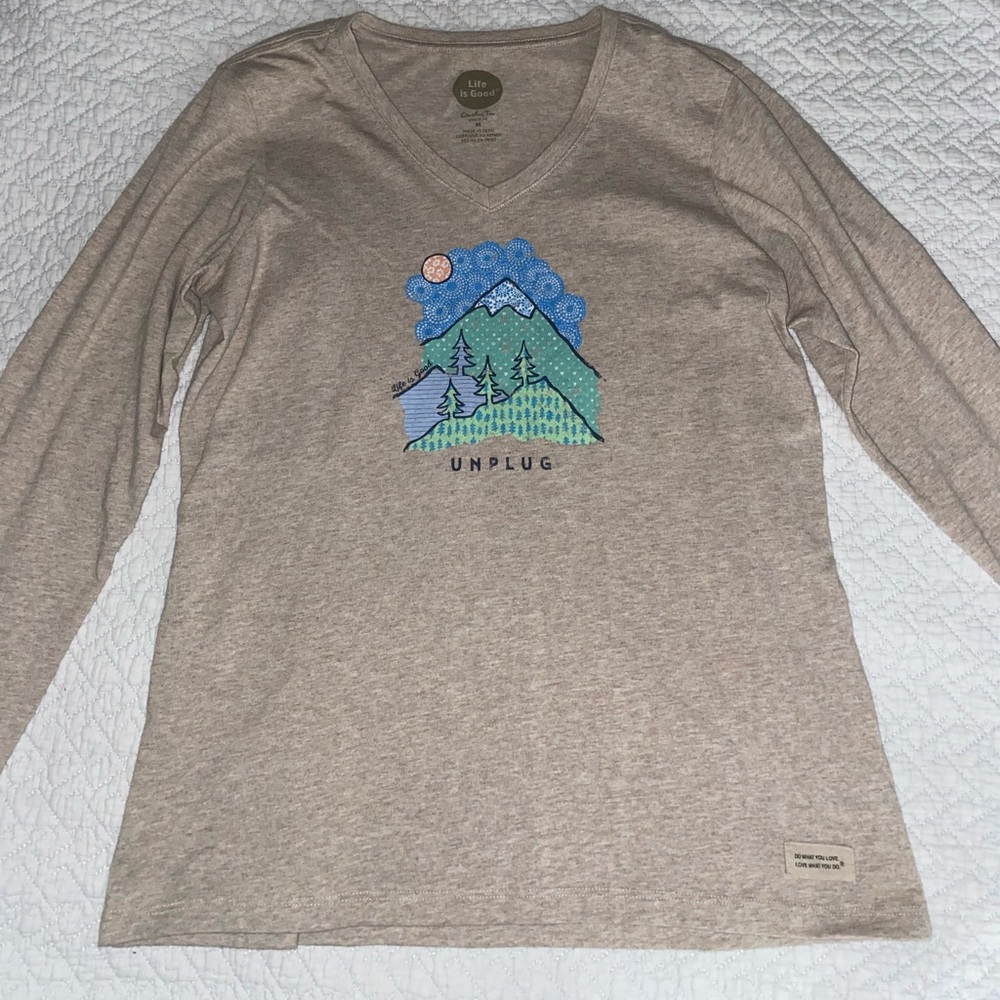 Life is Good long sleeve t-shirt